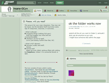 Tablet Screenshot of insane-ocs.deviantart.com
