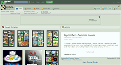 Desktop Screenshot of ex-luna.deviantart.com