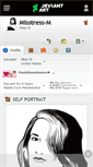 Mobile Screenshot of misstress-m.deviantart.com