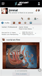 Mobile Screenshot of jonesal.deviantart.com