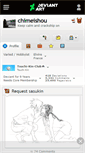 Mobile Screenshot of chimeishou.deviantart.com