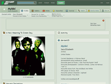 Tablet Screenshot of myidol.deviantart.com