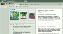 Desktop Screenshot of flashy-flashers.deviantart.com