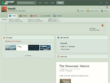Tablet Screenshot of ksouth.deviantart.com