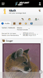 Mobile Screenshot of iduck.deviantart.com