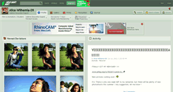 Desktop Screenshot of alice-wilhemia-09.deviantart.com