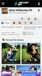 Mobile Screenshot of alice-wilhemia-09.deviantart.com