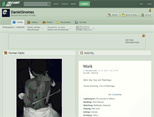 Tablet Screenshot of danielgnomes.deviantart.com