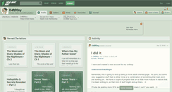 Desktop Screenshot of d4ftp0ny.deviantart.com