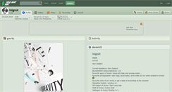 Desktop Screenshot of inignot.deviantart.com