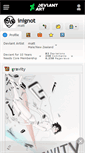 Mobile Screenshot of inignot.deviantart.com