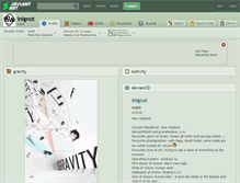 Tablet Screenshot of inignot.deviantart.com