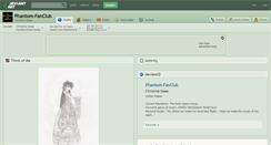 Desktop Screenshot of phantom-fanclub.deviantart.com