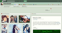 Desktop Screenshot of nikitachikita005.deviantart.com