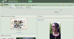 Desktop Screenshot of feynico.deviantart.com