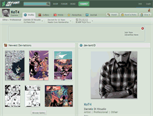 Tablet Screenshot of kot4.deviantart.com