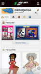 Mobile Screenshot of masterjams.deviantart.com