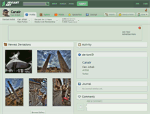 Tablet Screenshot of canair.deviantart.com