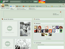 Tablet Screenshot of heita.deviantart.com