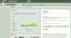 Desktop Screenshot of madoka-magica.deviantart.com