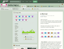 Tablet Screenshot of madoka-magica.deviantart.com