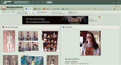Desktop Screenshot of beansproutmomo.deviantart.com