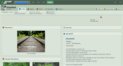 Desktop Screenshot of kissystock.deviantart.com