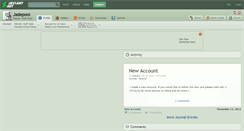 Desktop Screenshot of jadepool.deviantart.com