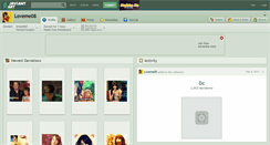 Desktop Screenshot of loveme08.deviantart.com