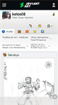 Mobile Screenshot of keios08.deviantart.com