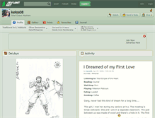 Tablet Screenshot of keios08.deviantart.com