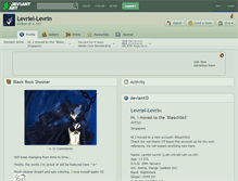 Tablet Screenshot of levriel-levrin.deviantart.com