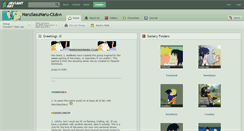 Desktop Screenshot of narusasunaru-club.deviantart.com