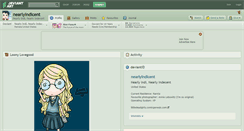 Desktop Screenshot of nearlyindicent.deviantart.com