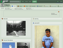 Tablet Screenshot of erdaron.deviantart.com