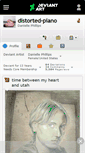 Mobile Screenshot of distorted-piano.deviantart.com