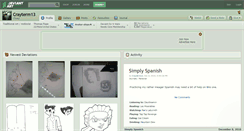 Desktop Screenshot of crayterm13.deviantart.com