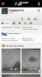 Mobile Screenshot of crayterm13.deviantart.com