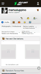 Mobile Screenshot of mariusluppino.deviantart.com