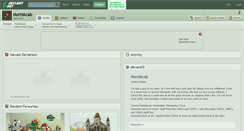 Desktop Screenshot of mortskcab.deviantart.com