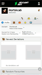 Mobile Screenshot of mortskcab.deviantart.com