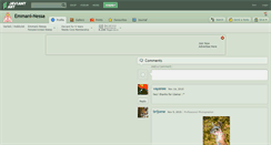 Desktop Screenshot of emmani-nessa.deviantart.com