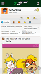 Mobile Screenshot of behonkiss.deviantart.com