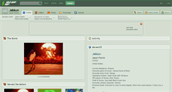 Desktop Screenshot of jakkun.deviantart.com