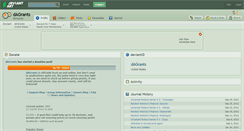 Desktop Screenshot of dagrants.deviantart.com