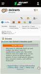 Mobile Screenshot of dagrants.deviantart.com