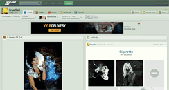 Desktop Screenshot of cruellax.deviantart.com