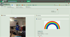 Desktop Screenshot of golden416.deviantart.com