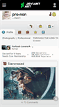 Mobile Screenshot of pro-non.deviantart.com