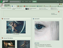 Tablet Screenshot of pro-non.deviantart.com